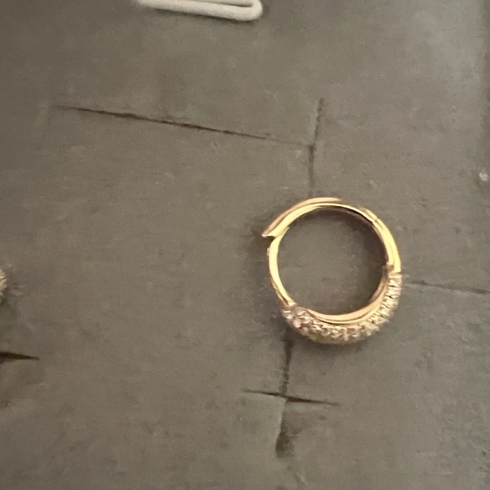 Brand New Diamond Huggies by Zoe Lev - Picture 5 of 6